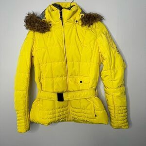 POIVRE BLANC Ski Jacket in Paradise in yellow